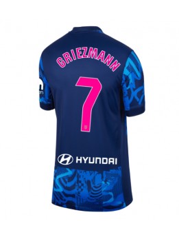 Atletico Madrid Antoine Griezmann #7 Ausweichtrikot für Frauen 2024-25 Kurzarm